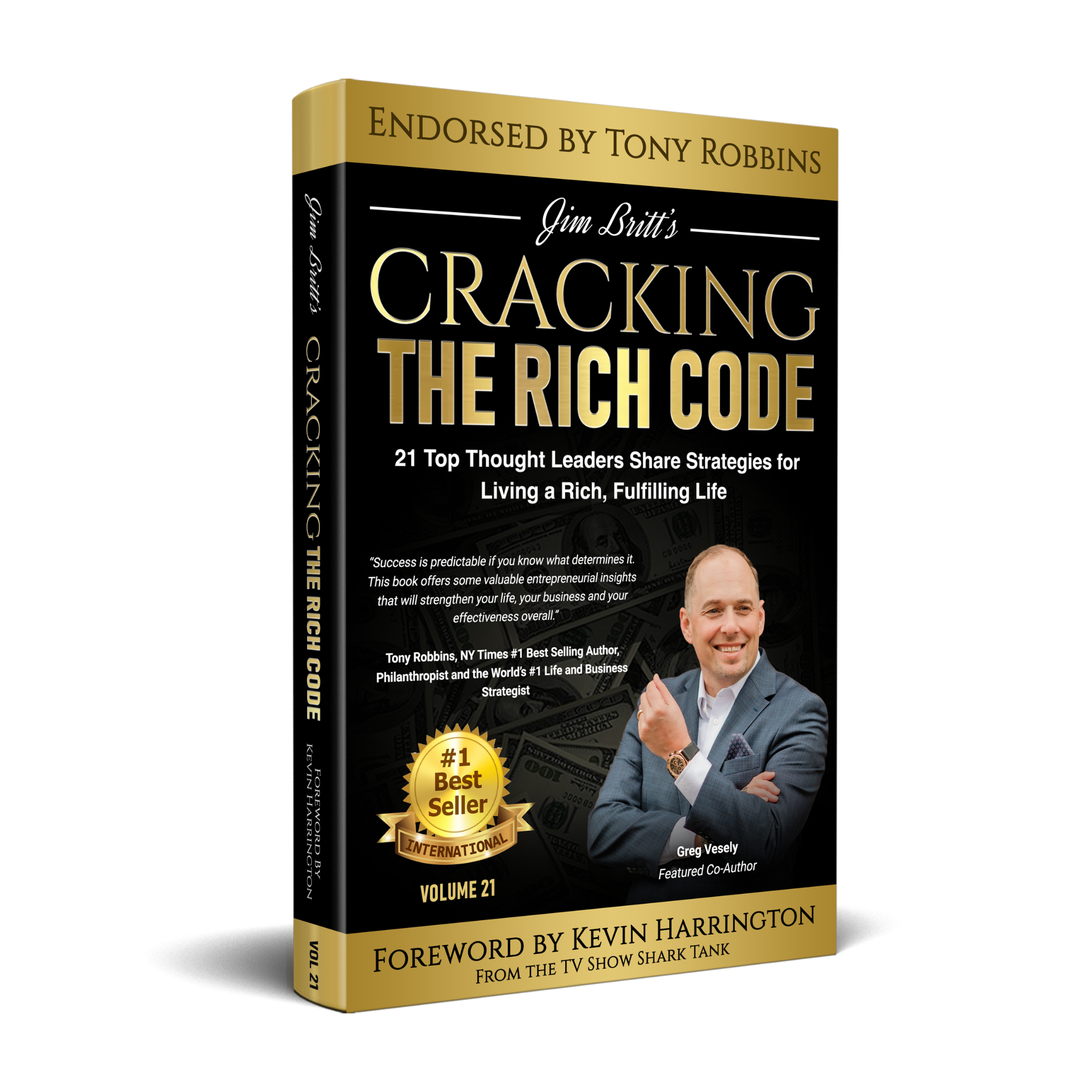 Cracking the Rich Code, featuring Greg Vesely as a co-author
